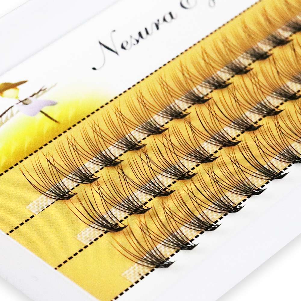 10Dフェイクミンクまつげクラスター ロシアンボリューム 3 - Eyelash Extension Russian のレビューと価格