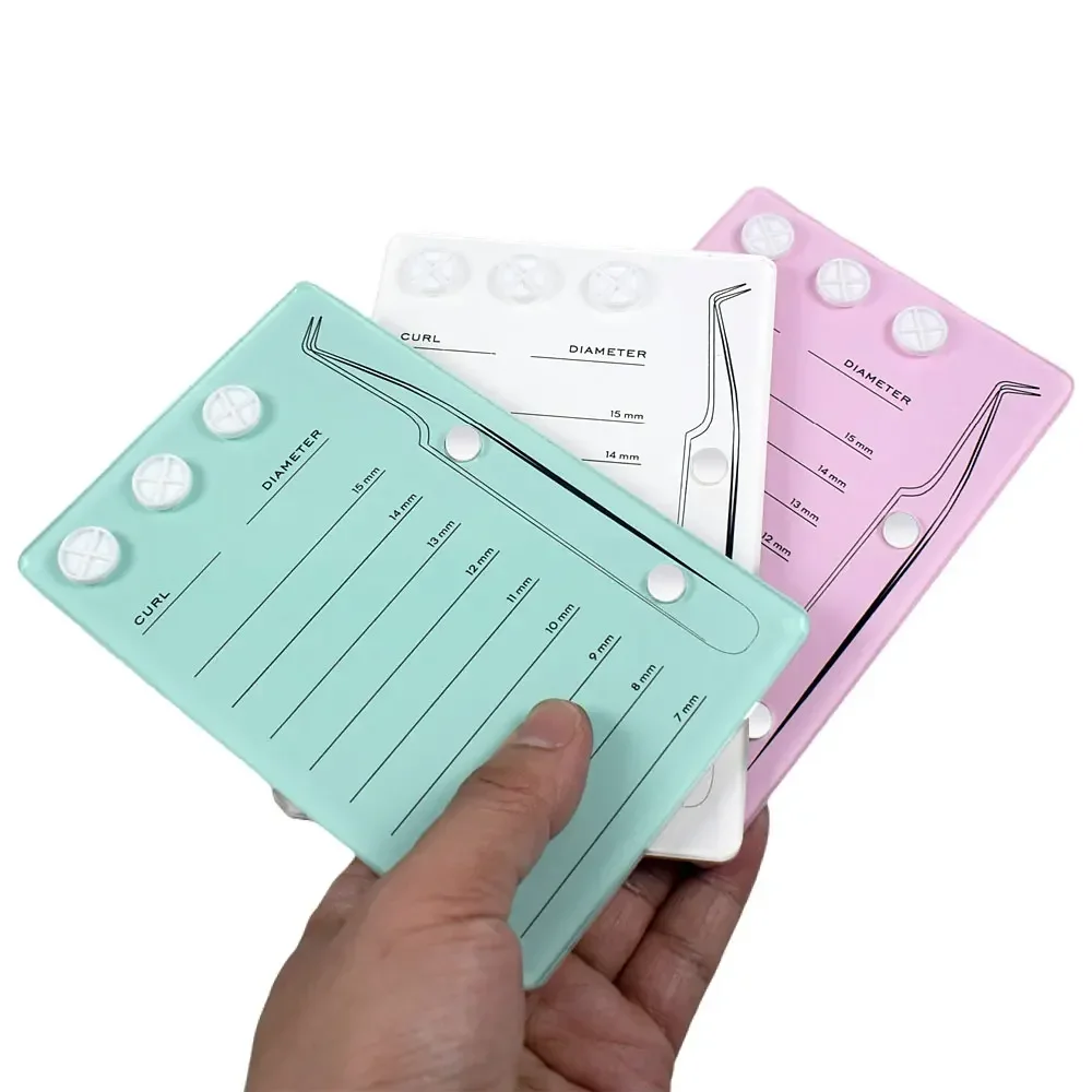 アクリル製のまつげボード。接着剤パレットカップ、まつげエクス - Eyelash Extension Look のレビューと価格