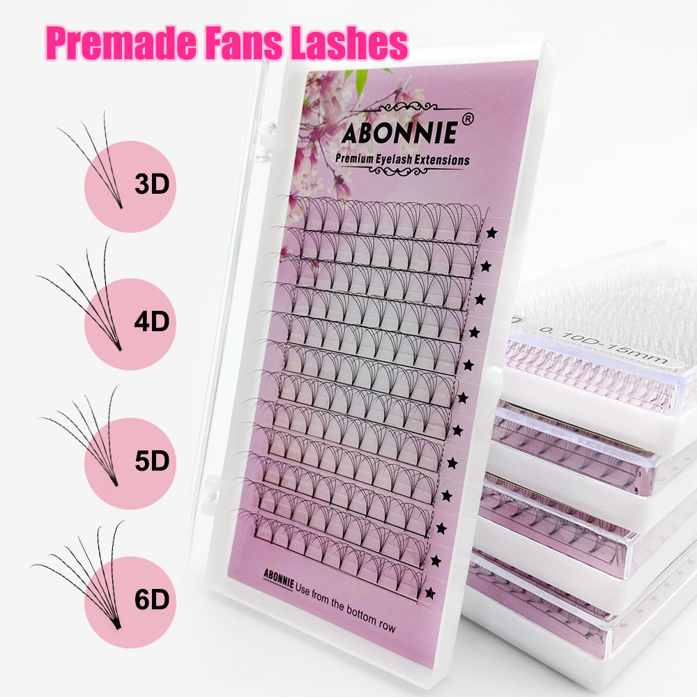 ABONNIE ベルベットショートステム ロシアンボリューム - Eyelash Extension Human Hair のレビューと価格