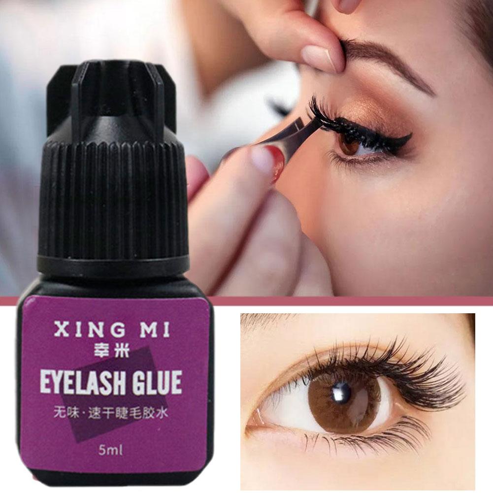 5 ミリリットル速乾性強力なつけまつげエクステンション接着剤 - Eyelash Extension Eye Irritation のレビューと価格