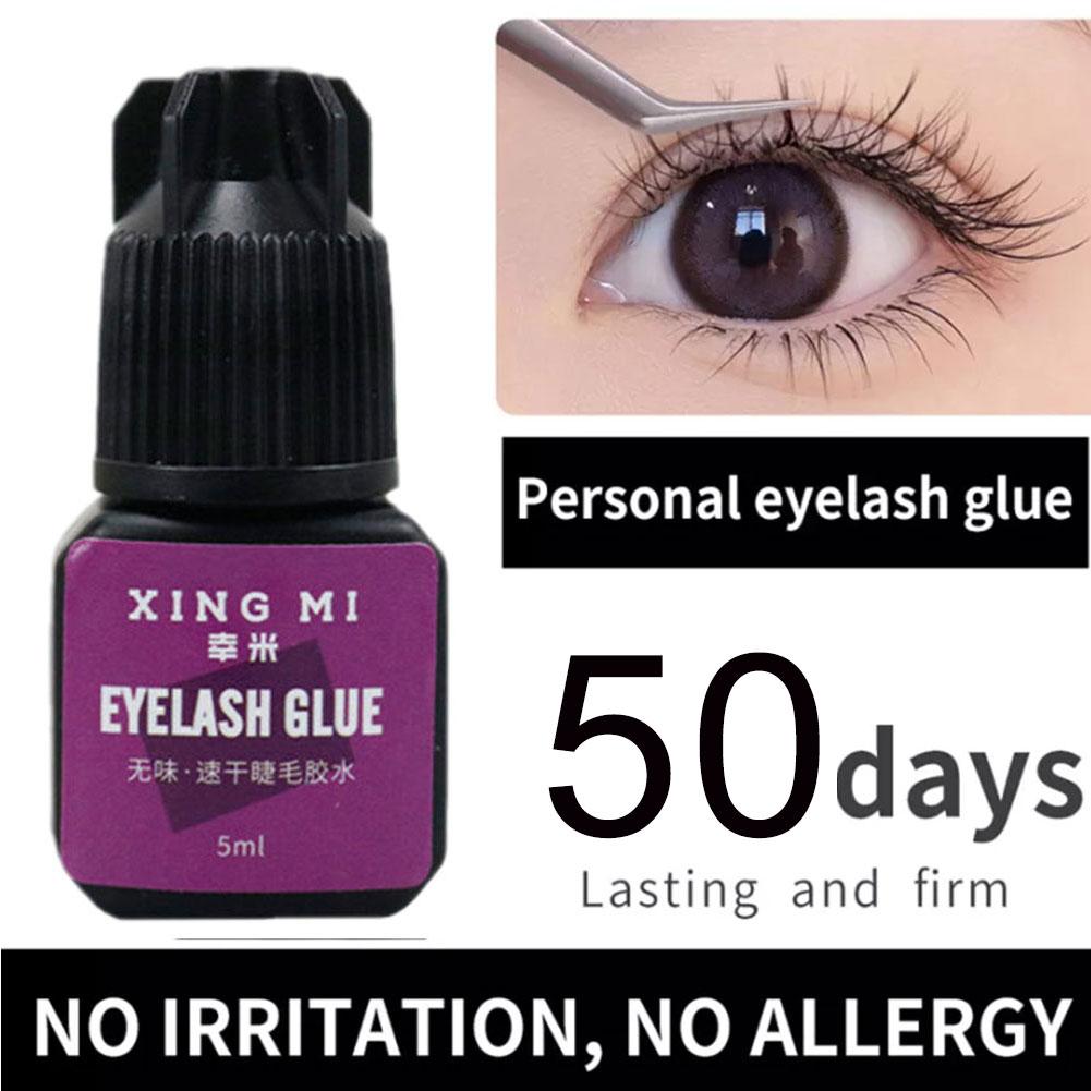 5 ミリリットル速乾性強力なつけまつげエクステンション接着剤 - Eyelash Extension Eye Irritation のレビューと価格