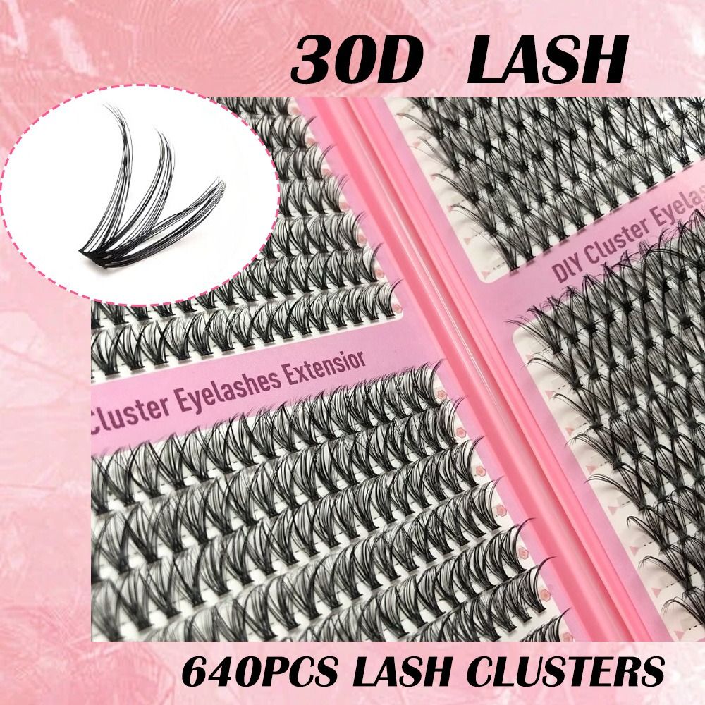 新しい厚くて長いつけまつげ ナチュラルルック 30D/40D - Eyelash Extension Look のレビューと価格